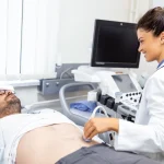 اشعة الموجات فوق الصوتية على البطن